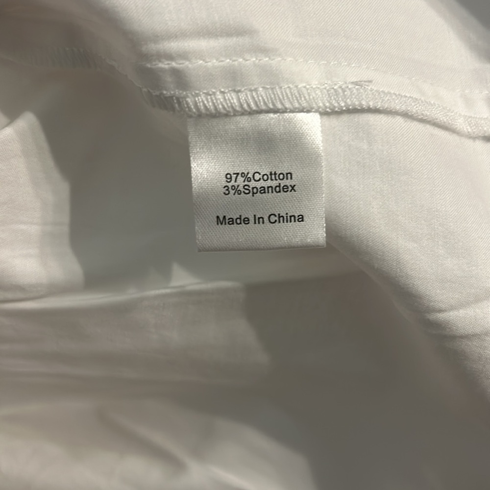 White Stretch Poplin Ruffle Neck Bouvier Blouse
TUCKERNUCK - Picture 7 of 10